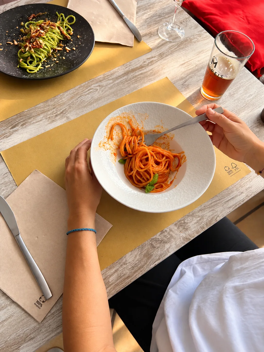 Spaghetti al pomodoro La Lanterna